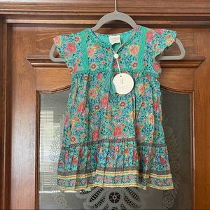 Spell & the Gypsy kids dress folk sz 3y